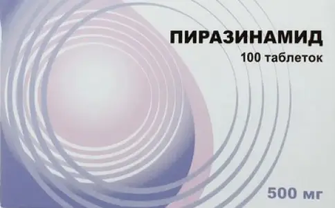 Пиразинамид Таблетки 500мг №100 в Мурино