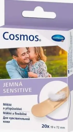 Пластырь Космос Сенситив Cosmos Sensitive Набор 1.9х7.2см №20
