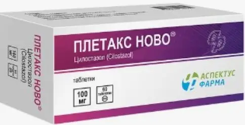 Плетакс Ново Таблетки 100 мг №90