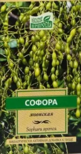 Плоды софоры японской Упаковка 50г произодства Камелия НПП