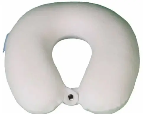 Подушка анатомическая для путешествий Luxkids travel, для детей от 8 лет Подушка 28.9x25x10см произодства Фармлюкс, Россия