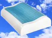 Подушка для взрослых анатомическая Luxsleep wave medium Подушка с валиками (с гелем) 11 и 13см (высота) от Фармлюкс, Россия
