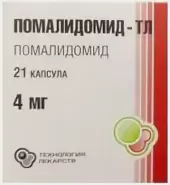 Помалидомид Капсулы 4мг №21 от Аптека Дар-Лек