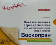 Повязка Воскопран с мазью Левометил