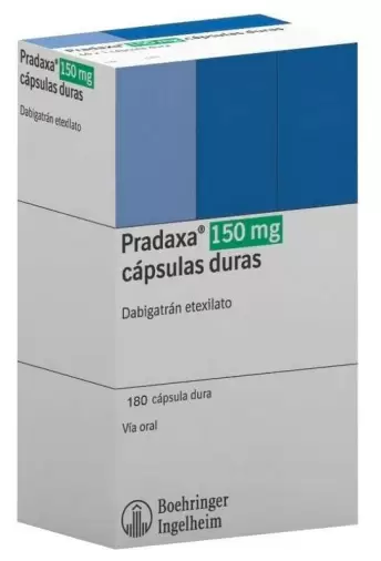 Прадакса Капсулы 150мг №180 произодства Берингер Ингельхайм
