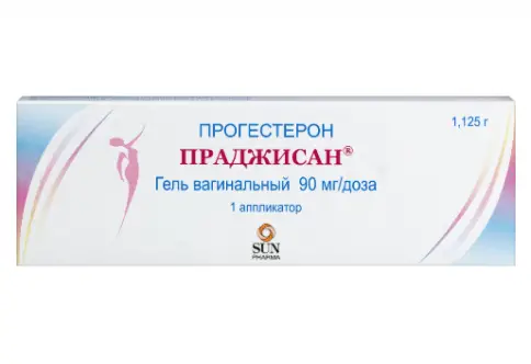 Праджисан Гель вагин. 90мг/доза (апплик.1.125г) №1 произодства Сан Фармасьютикал Индастри