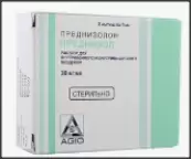Преднизол Ампулы 30мг/мл №3 от Аджио Фармасьютикалз Лтд.