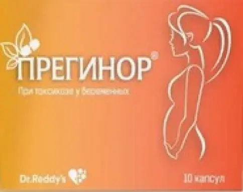 Прегинор Капсулы №10 произодства Доктор Реддис Лабораториз Лтд.