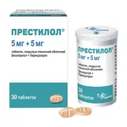 Престилол Таблетки п/о 5мг+5мг №30 от Магнит Аптека Кронштадтский б-р 30 Б