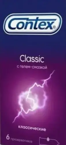 Презервативы Contex Classic Упаковка №6 произодства Рекитт Бенкизер