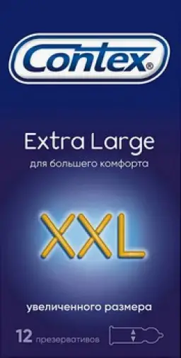 Презервативы Contex Extra Large Упаковка №12 произодства Не определен