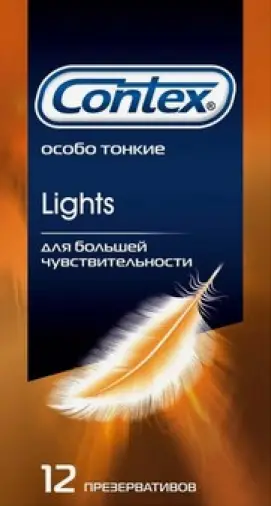 Презервативы Contex Lights Упаковка №12