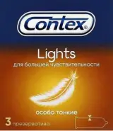 Презервативы Contex Lights Упаковка №3 от Аптечный Дом