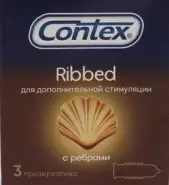 Презервативы Contex Ribbed Упаковка №3 от Аптека ОСМАН Ивантеевская 19