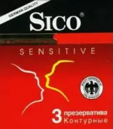 Презервативы Sico Sensitive контурные