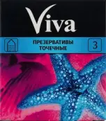 Презервативы Viva Точечные Упаковка №3 от Карекс