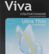 Презервативы Viva Ультратонкие Упаковка №3 от Аптека на Полежаевской