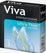 Презервативы Viva Ультратонкие Упаковка №3 от Карекс