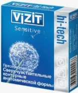 Презервативы Vizit Hi-tech сверхчувствительные Упаковка №3 от Аптека ФармиКо Татьянин Парк 14к4