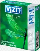 Презервативы Vizit Hi-Tech ультратонкие Упаковка №3 от ЦПР Продуктионс