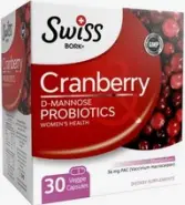 Пробиотики для женского здоровья с клюквой и Д-маннозой Cranberry Probiotics Swiss Bork