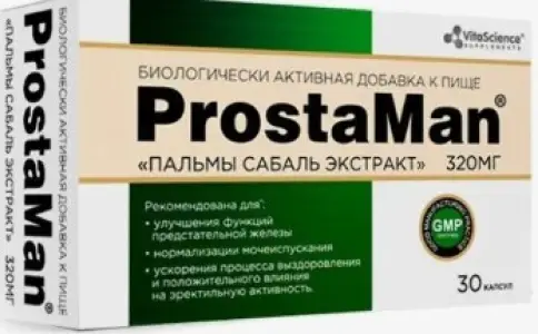 Простамэн Капсулы №30 произодства Европа-Биофарм НПО ЗАО