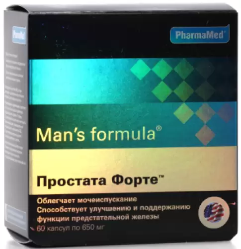 Простата форте Мен-с Ф-ла Капсулы №60
