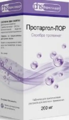 Протаргол-ЛОР Таблетка+р-ль, спрей 200мг №1 в Химках