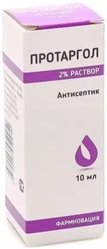 Протаргол Флакон 2% 10мл произодства Фармновация ООО