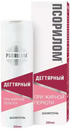 Псорилом шампунь дегтярный Флакон 200мл произодства Фратти НВ