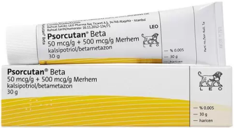 Псоркутан бета Мазь 10г произодства Лео Фармасьют.