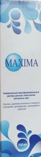 Раствор для линз Максима универсальный MAXIMA Флакон 250мл