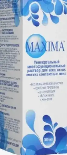 Раствор для линз Максима универсальный MAXIMA Флакон 360мл
