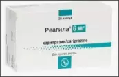 Реагила Капсулы 6мг №28 от Гедеон Рихтер