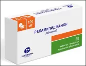 Ребамипид Таблетки п/о 100мг №30 от Канонфарма Продакшн ЗАО