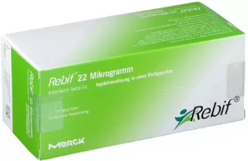 Ребиф Р-р д/п/к введ., шприц 22мкг 0.5мл №12 произодства Сероно