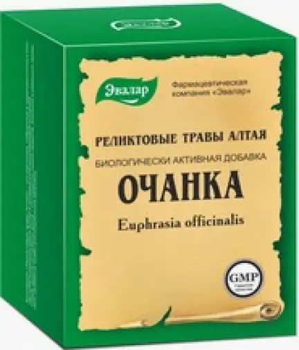 Реликтовые Травы Алтая Очанка Упаковка 50г в Серпухове