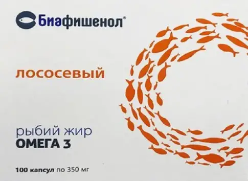Рыбий жир лосося Капсулы №100 произодства Летофарм ООО