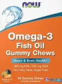 Рыбий жир Омега-3 Капсулы жевательные (маракуйя) 750мг №36 от НауФудс