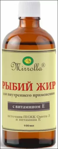 Рыбий жир с вит.Е Флакон 100мл в Реутове