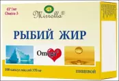 Рыбий жир Капсулы 370мг №100 от Мирролла ООО