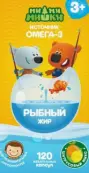 Рыбный жир Ми-ми-мишки Цитрусовый микс Капсулы жеват. 400мг (87.5мг Омега-3) №120 от Полярис ООО