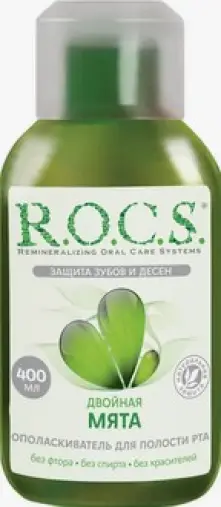 РОКС ополаскиватель для полости рта Флакон 400мл произодства ЕвроКосМед