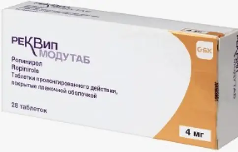 Ропинирол Таблетки 4мг №28 в Химках