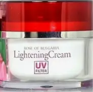 Rose of Bulgaria Роуз оф Болгария Крем для лица с UV-фильтром отбеливающий Банка 50мл в СПБ (Санкт-Петербурге) от Аптека Хелс