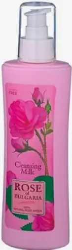 Rose of Bulgaria Роуз оф Болгария молочко очищающее Флакон с дозатором 230мл произодства Лавена