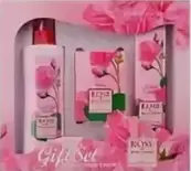 Rose of Bulgaria Роуз оф Болгария набор подарочный №2 (розовая вода 230мл+мыло с частичками лепестков роз 100г+крем для рук 75мл) Упаковка №1 от Болгария