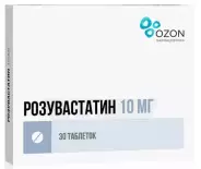 Розувастатин Таблетки 10мг №30 в Тамбове