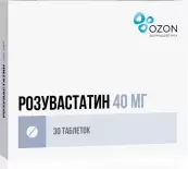 Розувастатин Таблетки 40мг №30 от Не определен