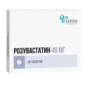 Розувастатин Таблетки 40мг №30 от Озон ФК ООО